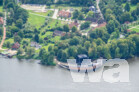 Freilichttribüne der Eutiner Festspiele | Luftaufnahme September 2024 | © wa wettbewerbe aktuell