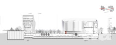 Längsschnitt | © Steven Holl Architects