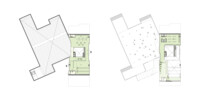 Level 01 + 03 Bibliothek | © Steven Holl Architects