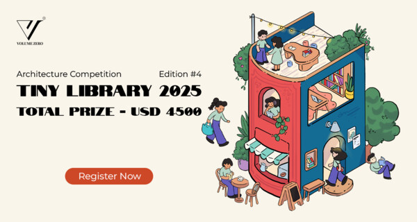 Tiny Library 2025 Architecture Competition | Image: © Volume Zero