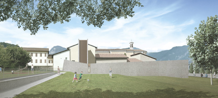 Trasformazione e ampliamento Pinacoteca Züst, autorimessa comunale e spazi pubblici, Rancate