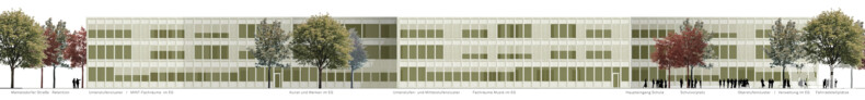 1. Preis: dreibund architekten, Bochum | FREIRAUMKONZEPT Architekt I Landschaftsarchitekt Blanik + Schiewer PartGmbB, Bochum