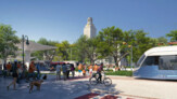Austin Light Rail | UNStudio, HKS, Gehl | Visualisation: ©WAX Architectural Vizualizations