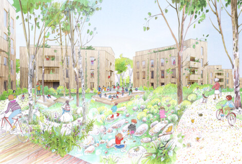 Quartier am Bahnhof Kronberg - Baufeld V / Klimaquartier
