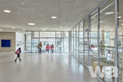 Volksschule Erlaaer Schleife – Neubau 21-klassige GTVS (Ganztagsvolksschule)  | © David Schreyer
