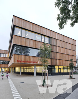 Volksschule Erlaaer Schleife – Neubau 21-klassige GTVS (Ganztagsvolksschule)  | © David Schreyer