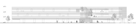 Ansicht - Volksschule Erlaaer Schleife | © Kronaus Mitterer Architekten