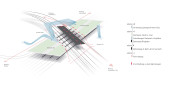 Fachsparte Architektur | Anerkennung: AB IN DIE GLEISZEIT | © Luis Navarro Preuß, Jonas Rosenfelder, Francisco Praxmarer (Universität Innsbruck)