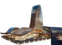 Fachsparte Architektur | Anerkennung: Dancing Oasis | © Sara Hassan (German University in Cairo)