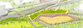 Fachsparte Landschaftsarchitektur | Anerkennung: DECKEL DRAUF | © Bastian ten Haaf, Jonas Kramer (Universität Kassel)