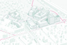 Fachsparte Städtebau | Anerkennung: GRENZFREQUENZ | © Anna Palarz, Gian-Luca Patti (Fachhochschule Aachen)