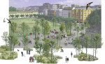 3. Rang / 3. Preis: ARGE Schmid Baumann Kuhn Schmid Landschaftsarchitekten GmbH, Zürich | Kuhn Landschaftsarchitekten GmbH, Zürich | Studio Céline Baumann GmbH, Basel 