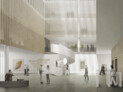 In den unteren Etagen fungiert das Atrium als großes Foyer | © BAX studio architecture s.l.p.