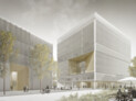 Gemeinsames Plateau als lebendiger Außenraum, der alle Dimnikcobau-Gebäude miteinander verbindet | © BAX studio architecture s.l.p.