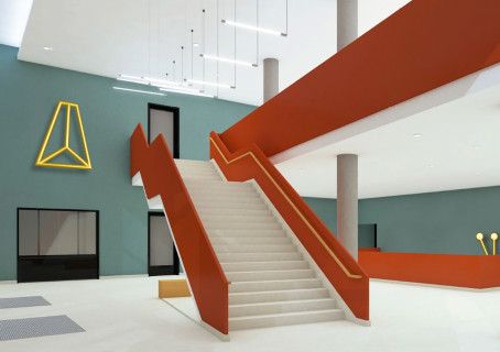 Kunst am Bau WAL (Wedding Advanced Laboratories) Neubau eines Laborgebäudes für die Berliner Hochschule für Technik (BHT) am Campus Mitte
