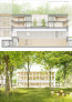4. Rang: „Chum ine, es ghört Dine“ | Stoos Architekten AG, Brugg | Raderschall Partner Landschaftsarchitekten, Meilen | Waldhauser + Hermann AG, Münchenstein | HKP Bauingenieure AG, Baden | Makiol Wiederkehr AG, Beinwil am See | Leimgruber Fischer Schaub AG, Ennetbaden | P. Keller + Partner AG, Baden | Wichser Akustik & Bauphysik AG, Zürich | GaPlan GmbH, Villigen