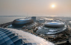 Greater Bay Area Sports Centre, Nansha, China | Zaha Hadid Architects in collaboration with the Guangdong Architectural Design & Research Institute | Photo by CRLand
