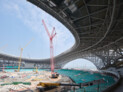 Greater Bay Area Sports Centre, Nansha, China | Zaha Hadid Architects in collaboration with the Guangdong Architectural Design & Research Institute | Photo by Xue Liang