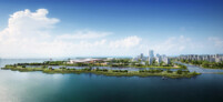 Greater Bay Area Sports Centre, Nansha, China | Zaha Hadid Architects in collaboration with the Guangdong Architectural Design & Research Institute | Render by Frontop