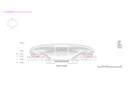 Greater Bay Area Sports Centre, Nansha, China | Zaha Hadid Architects in collaboration with the Guangdong Architectural Design & Research Institute | Drawing by Zaha Hadid Architects