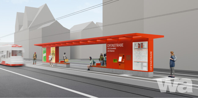 Modellhaltestellen für die Stadt Dortmund am Beispiel der Stadtbahnhaltestellen Ofenstraße und Ottostraße