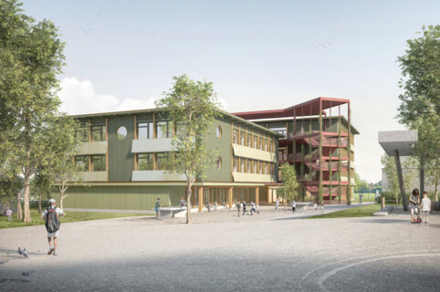 Erweiterung Schulhaus Breite