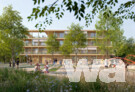 2. Preis: Ackermann + Renner Architekten GmbH, Berlin | birke zimmermann landschaftsarchitekten, Berlin | Visualisierung: bloomimages GmbH, Hamburg 
