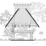 Winner: Al Borde, Quito (Ecuador) by Pascual Gangotena, David Barragán, Maríaluisa Borja, Esteban Benavides || Yuyarina Pacha Community Library, Huaticocha, Provincia de Orellana, Ecuador || Image: © Al Borde