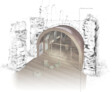 2. Preis / 2nd Prize: Révéler la ruine | © Tom Bouchery, Alice Ramos, students ENSAP Bordeaux