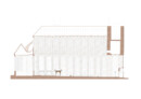 1. Preis Riemann Gesellschaft von Architekten mbH, Lübeck | Längsschnitt