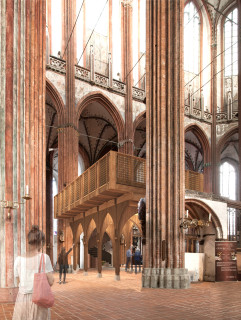 Umgestaltung der liturgischen Mitte der Kathedrale St. Marien zu Lübeck