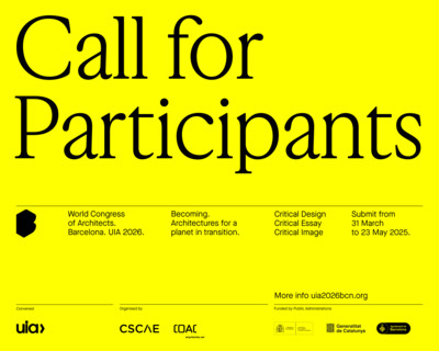 Image: © UIA World Congress of Architects 2026 Barcelona