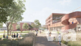2. Preis: ALN Architekturbüro Leinhäupl + Neuber GmbH, Landshut | Gutiérrez-de la Fuente Arquitectos, Alcobendas, Madrid | Visualisierung: © Drama 