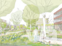 2. Preis Auer Weber Architekten BDA, München | Stuttgart | Illustration: Sabine Heine