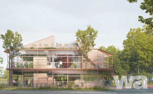 Neubau Stadtteilzentrum Rothenburgsort und Parkfläche am Alexandra-Stieg