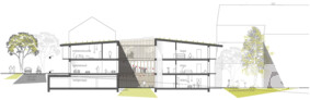 1. Preis: hirner & riehl architekten und stadtplaner PartG mbB, München | silands | Gresz + Kaiser Landschaftsarchitekten, Ulm