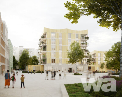 Friedrich-Frank-Bogen – Neubau eines Wohngebäudes mit Kindertagesstätte