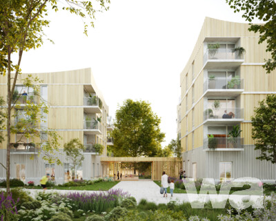 Friedrich-Frank-Bogen – Neubau eines Wohngebäudes mit Kindertagesstätte