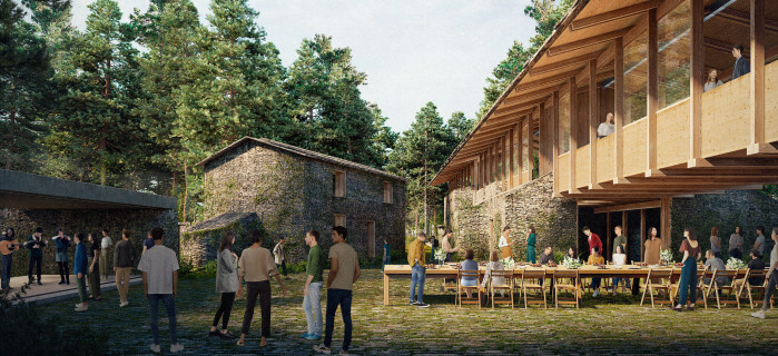 Rehabilitation of the A Panda da Dá estate