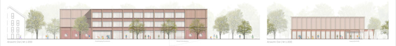2. Preis: Drei Architekten Konsek Streule Vogel Partnerschaft mbB, Stuttgart | silands | Gresz + Kaiser Landschaftsarchitekten, Ulm