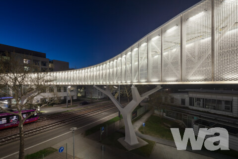 Brücke Städtisches Klinikum Karlsruhe | © HGEsch