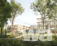 1. Preis: h4a Gessert + Randecker + Legner Architekten, Düsseldorf | mesh landschaftsarchitekten PartG mbB Prominski I Nakamura I Prominski, Hannover | Visualisierung: Flooer Srl Stp