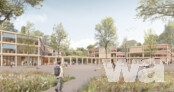 Anerkennung: Hess / Talhof / Kusmierz Architekten und Stadtplaner BDA Part GmbB, München | Burger Landschaftsarchitekten Susanne Burger und Peter Kühn Partnerschaft, München | Visualisierung: 3DWAY architectural graphics, Edgardo Marinez Noël