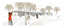 3. Preis: löhle neubauer architekten, Augsburg | wbp Landschaftsarchitekten, Bochum | Juhrig Ingenieure GmbH & Co. KG | FurcheGeigerMayer Tragwerksplaner GmbH