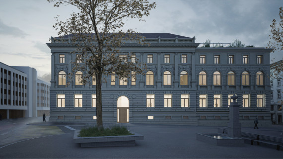 Instandsetzung und Umnutzung der Schützengasse 1 für das Kreisgericht St.Gallen
