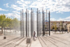 Award in the Exterior Spaces category: Firal d’Olot project in Olot | Architects Jaume Bach, Anna Bach, Eugeni Bach, Xevi Bayona and Alba Colomer | Photo: © Adrià Goula