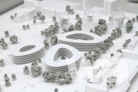 1. Preis: ingenhoven architects gmbH, Düsseldorf | Modellfoto:Stadt Freiburg, Albert Josef Schmidt