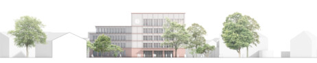 1. Preis Schulz und Schulz Architekten GmbH, Leipzig | r+b landschaft s architektur, Dresden | Ansicht Nord