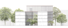 1. Preis Schulz und Schulz Architekten GmbH, Leipzig | r+b landschaft s architektur, Dresden | Querschnitt