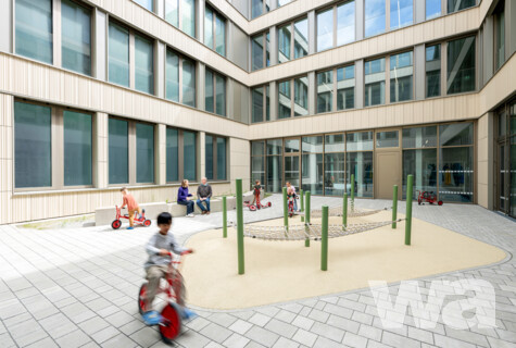 3-zügige modulare Grundschule und Sporthalle | © David Matthiessen